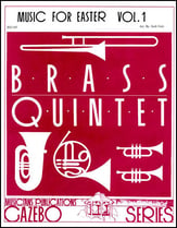 MUSIC FOR EASTER #1 BRASS QUINTET cover